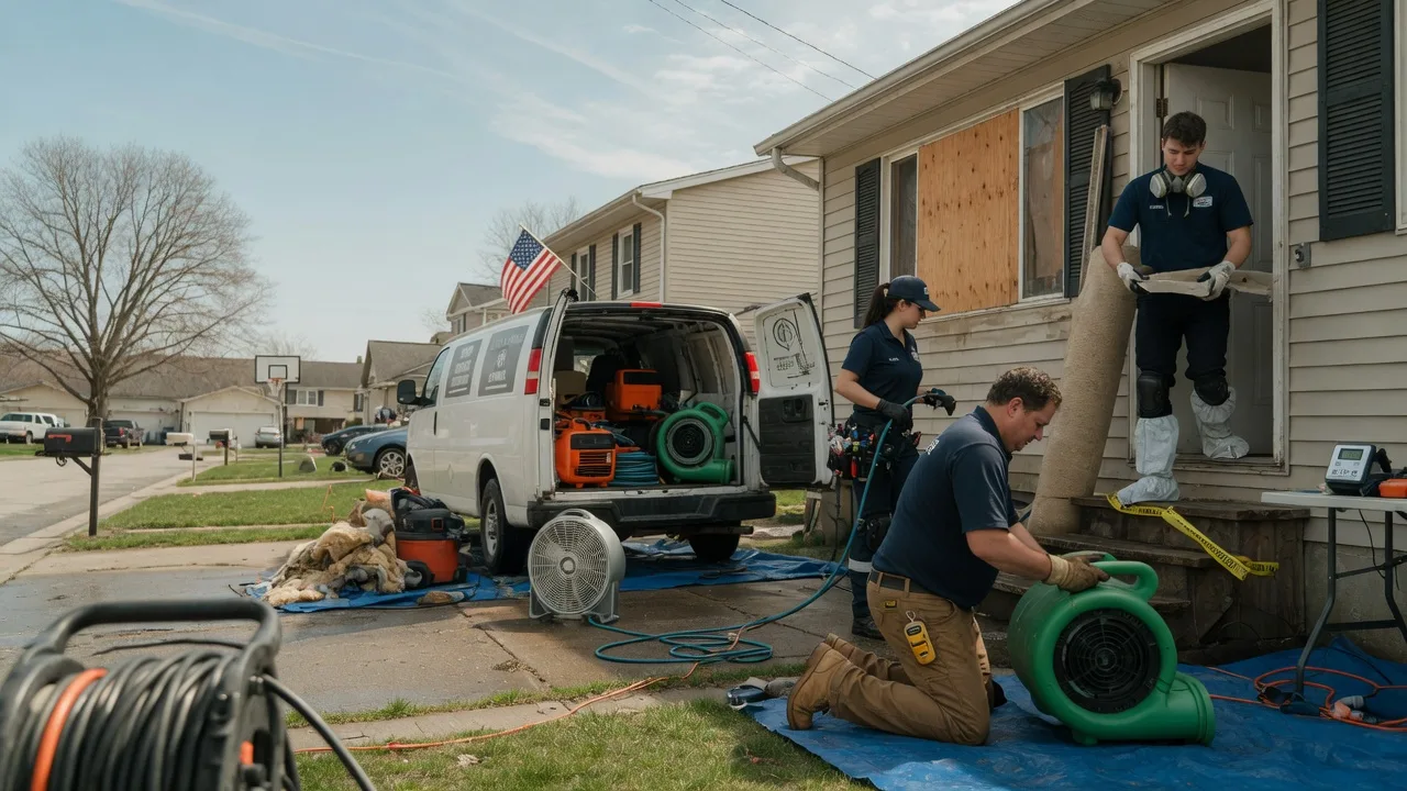 Water Damage Restoration in Aledo, TX near me